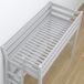 Cama alta de madera N02 80x190 Cama alta de madera N02 80x190 Blanco/ Gris