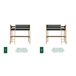 Cama alta de madera con escritorio N04 90x190 Cama alta de madera con escritorio N04 90x190 Negro