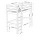 Cama alta de roble N05 90x180 Cama alta de roble N05 90x180 Roble