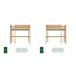 Cama alta de roble N05 90x180 Cama alta de roble N05 90x180 Roble