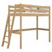 Cama alta de roble N02 90x190 Cama alta de roble N02 90x190 Roble
