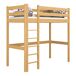 Cama alta de madera N05 90x180 Cama alta de madera N05 90x180 Pino