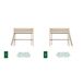 Cama alta de roble N02 90x190 Cama alta de roble N02 90x190 Roble