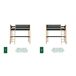 Cama alta de madera N04 90x190 Cama alta de madera N04 90x190 Negro