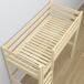 Cama alta de madera con escritorio N05 80x200 Cama alta de madera con escritorio N05 80x200 Pino