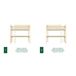 Cama alta de madera con escritorio N05 80x200 Cama alta de madera con escritorio N05 80x200 Pino