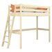 Cama alta de madera N02 90x180 Cama alta de madera N02 90x180 Pino