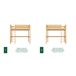 Cama alta de madera N05 100x190 Cama alta de madera N05 100x190 Pino