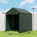 Carpa para Herramienta Metal Galvanizado, PE Outsunny Carpa para Herramienta Metal Galvanizado, PE Outsunny Verde