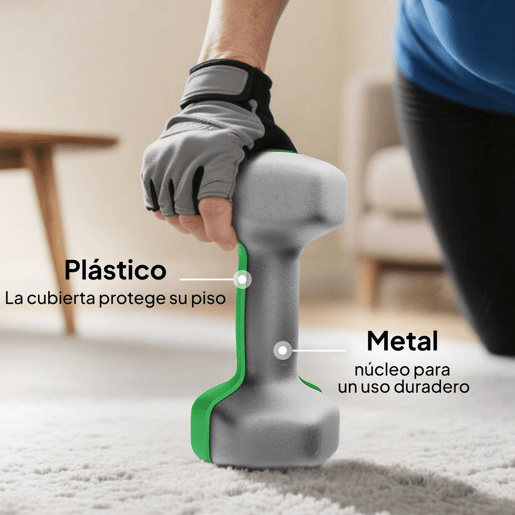 SPORTNOW Conjunto de Halteres de 8 Peças 20 kg Halteres Hexagonais 2x1kg 2x2kg 2x3kg 2x4kg com Suporte de Arrumação e Pegas Retas para Treino de Força em Casa ou Ginásio Multicolor