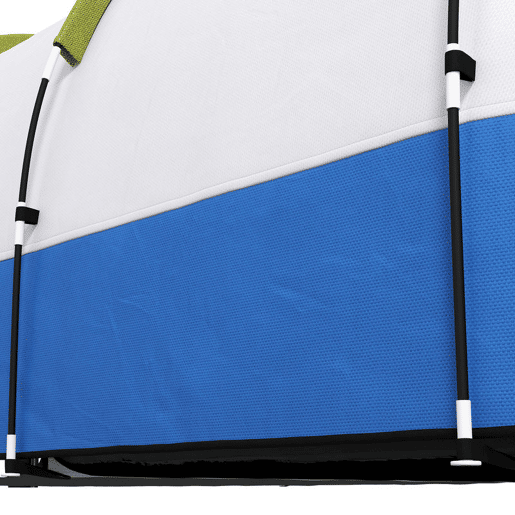 Outsunny Tenda Familiar para 3 Pessoas Tenda de Campismo Dobrável Leve com 2 Quartos Bolsa de Transporte Impermeável 2000 mm para Praia e Caminhadas 420x200x150 cm Azul Escuro e Verde Outsunny Tenda Familiar para 3 Pessoas Tenda de Campismo Dobrável Leve com 2 Quartos Bolsa de Transporte Impermeável 2000 mm para Praia e Caminhadas 420x200x150 cm Azul Escuro e Verde