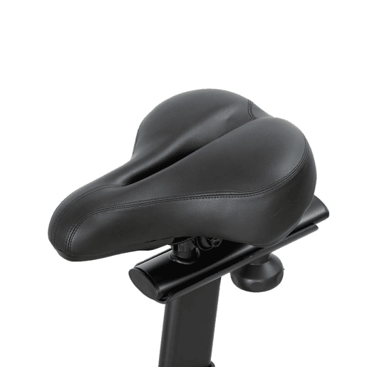 SPORTNOW Bicicleta Estática com Resistência Magnética Regulável Bici Estática Silenciosa com Ecrã LCD Volante Assento e Guiador Ajustáveis Rodas e Suporte para Tablet Carga 120u202Fkg Preto