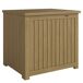 Baúl de Exterior Madera de Abeto, Poliéster Outsunny Baúl de Exterior Madera de Abeto, Poliéster Outsunny Marrón