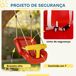Columpio Infantil PE AIYAPLAY Columpio Infantil PE AIYAPLAY Rojo