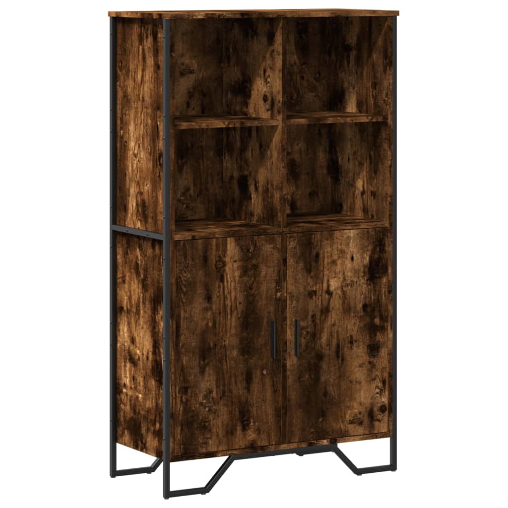 Aparador alto - Mueble de almacenamiento 79 Marrón