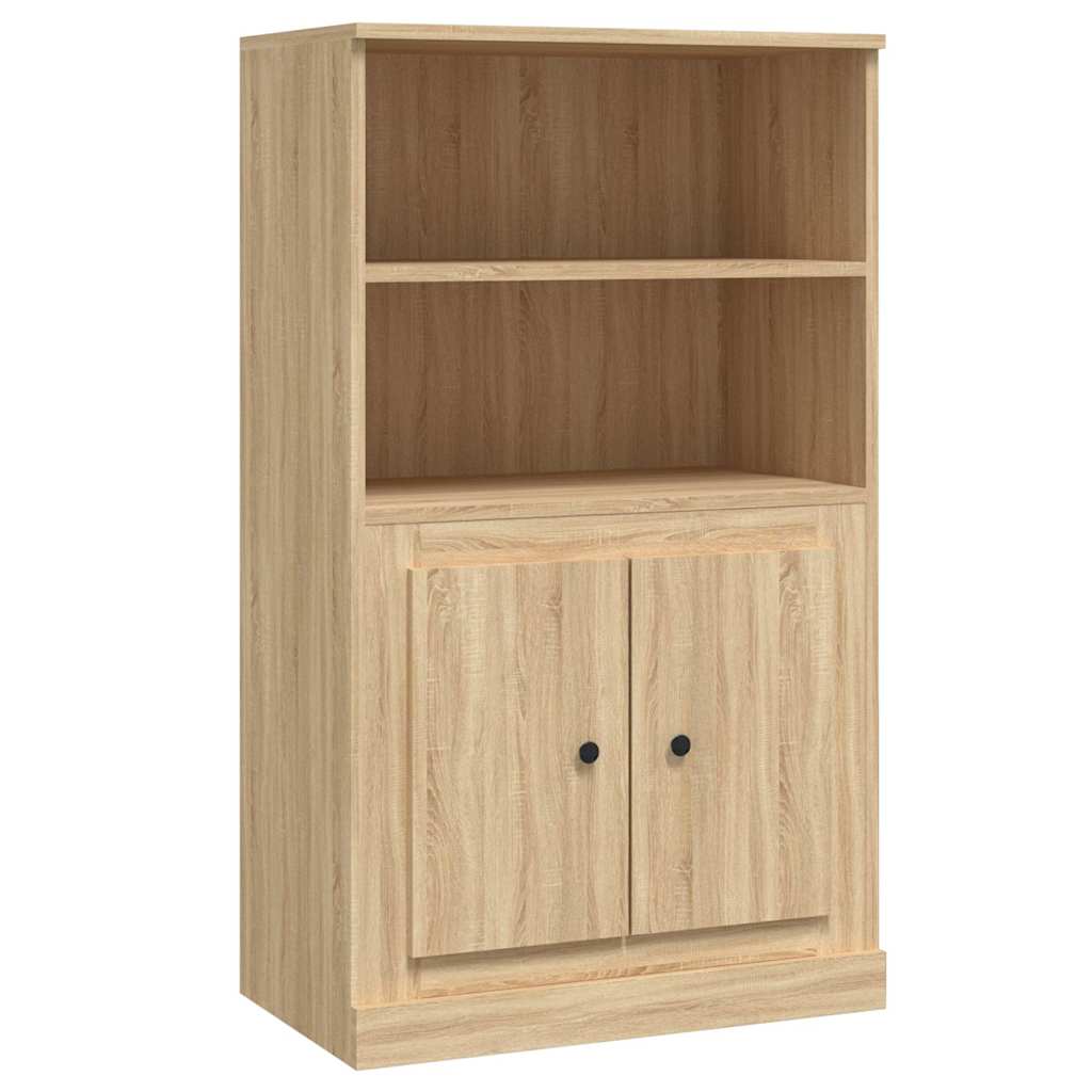 Aparador - Mueble de almacenamiento 60 Roble