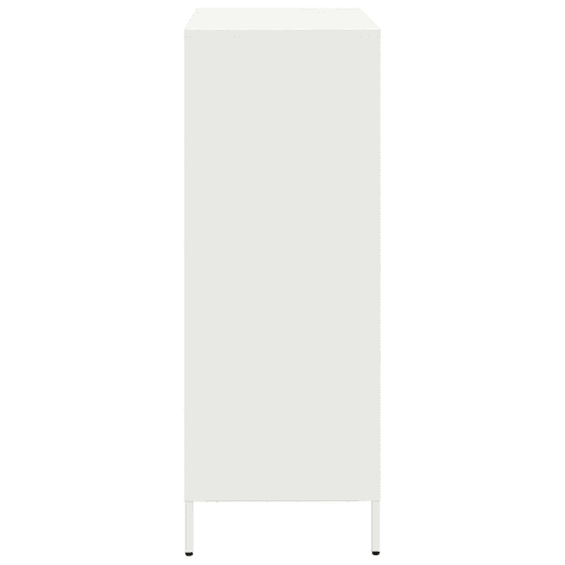 Armário alto - Bufete - Móvei de apoio 68x39x103,5 cm aço branco pt2220