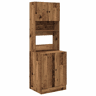 Bufete - Móvei de apoio de Cozinha 2 pcs Madeira antiga 60 x 50 x 180 cm pt2423