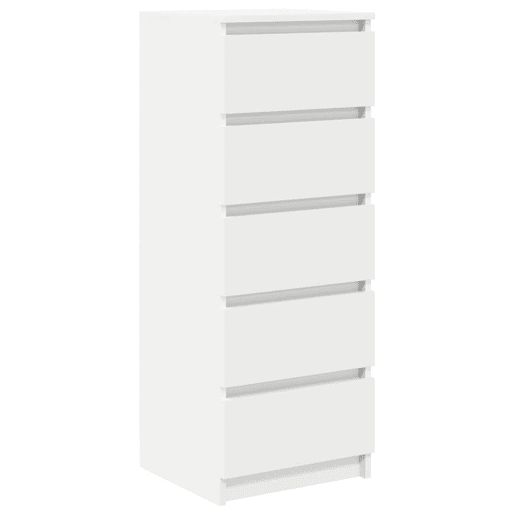 Aparador - Bufete - Móvei de apoio com gavetas 37,5x35x99 cm derivados de madeira branco pt1809