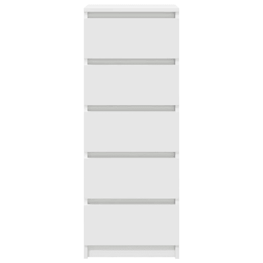 Aparador - Bufete - Móvei de apoio com gavetas 37,5x35x99 cm derivados de madeira branco pt1809