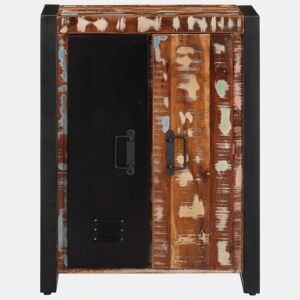 Aparador - Bufete - Móvei de apoio multicor 55x35x70 cm madeira maciça recuperada pt4664