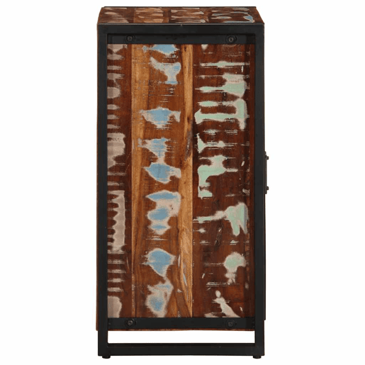 Aparador - Bufete - Móvei de apoio multicor 55x35x70 cm madeira maciça recuperada pt4664