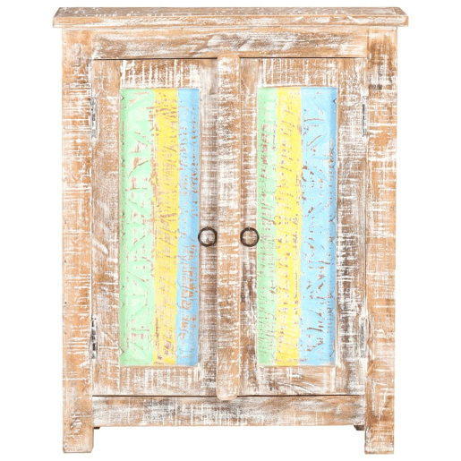 Aparador - Bufete - Móvei de apoio 61x35x76 cm madeira de acácia áspera pt3816