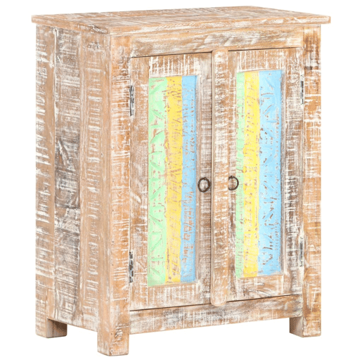 Aparador - Bufete - Móvei de apoio 61x35x76 cm madeira de acácia áspera pt3816