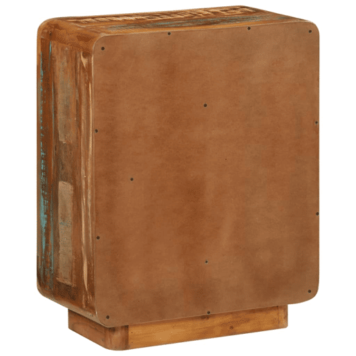 Aparador - Bufete - Móvei de apoio com 3 gavetas 55x30x70 cm madeira recuperada maciça pt1693 Aparador - Bufete - Móvei de apoio com 3 gavetas 55x30x70 cm madeira recuperada maciça pt1693