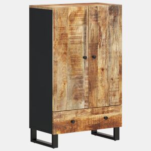 Aparador alto - Bufete - Móvei de apoio c gaveta 60x33x100 cm mangueira maciçaferro pt1756