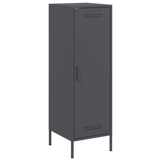 Aparador - Bufete - Móvei de apoio alto 36x39x113 cm aço antracite pt2238