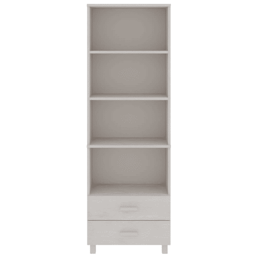 Aparador - Bufete - Móvei de apoio alto HAMAR 60x35x180 cm pinho maciço branco pt4108
