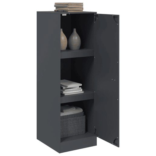 Aparador - Bufete - Móvei de apoio 34,5x39x107 cm aço antracite pt2236