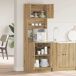 Aparador - Mueble de almacenamiento 2 pcs 60 Aparador - Mueble de almacenamiento 2 pcs 60 Madera