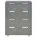 Aparador - Mueble de almacenamiento 60 Aparador - Mueble de almacenamiento 60 Gris