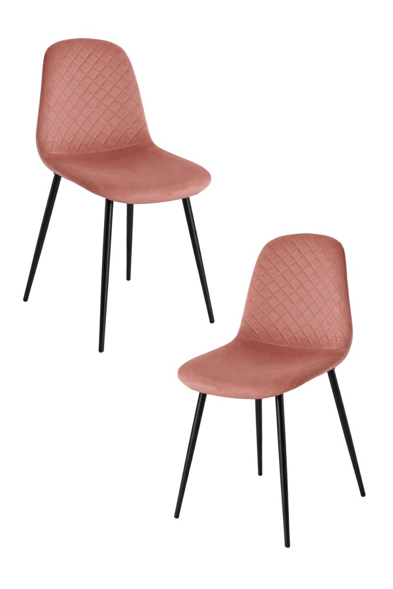 Pack 2 sillas boide - rosa