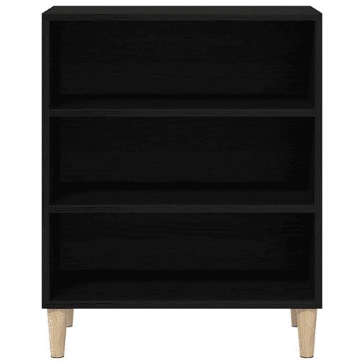Bufete - Móvei de apoio Carvalho Preto 57 x 35 x 70 cm Madeira processada pt4975