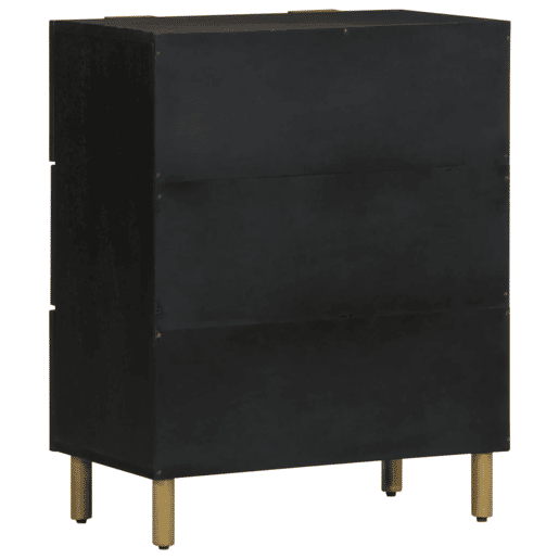 Aparador - Bufete - Móvei de apoio 60x33x75 cm derivados de madeira preto pt3535