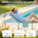 Tumbonas Plegable Acero Galvanizado, Textilene Outsunny Tumbonas Plegable Acero Galvanizado, Textilene Outsunny Azul