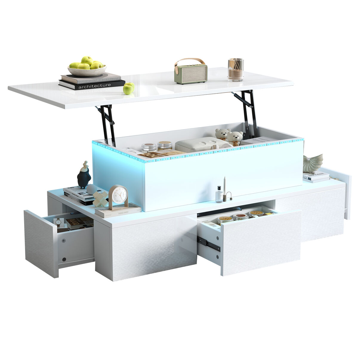 Mesa de centro de mdf 100x50