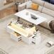 Mesa de centro de mdf 100x50 Mesa de centro de mdf 100x50 Blanco
