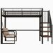 Cama alta para niños 95x251 Cama alta para niños 95x251 Blanco