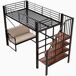 Cama alta para niños 95x251 Cama alta para niños 95x251 Blanco