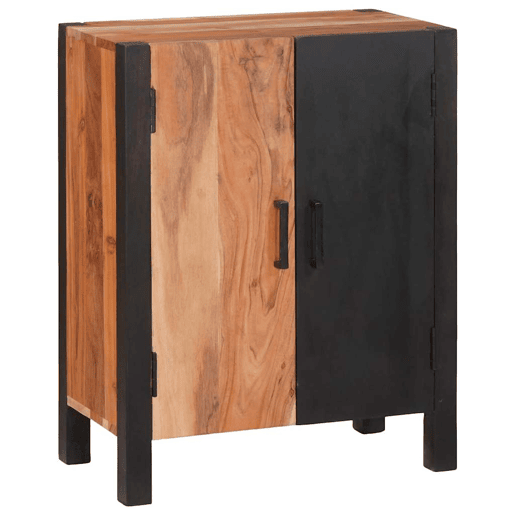 Bufete - Móvei de apoio Castanho 55 x 30 x 75 cm Madeira Sólida de Acácia pt4748