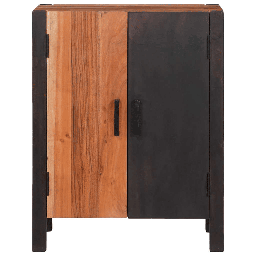Bufete - Móvei de apoio Castanho 55 x 30 x 75 cm Madeira Sólida de Acácia pt4748