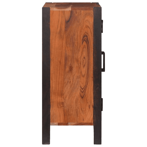 Bufete - Móvei de apoio Castanho 55 x 30 x 75 cm Madeira Sólida de Acácia pt4748