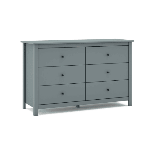 Cómoda Sail 6 gavetas Verde Salvia 130 x 80 x 45 cm Cómoda Sail 6 gavetas Verde Salvia 130 x 80 x 45 cm