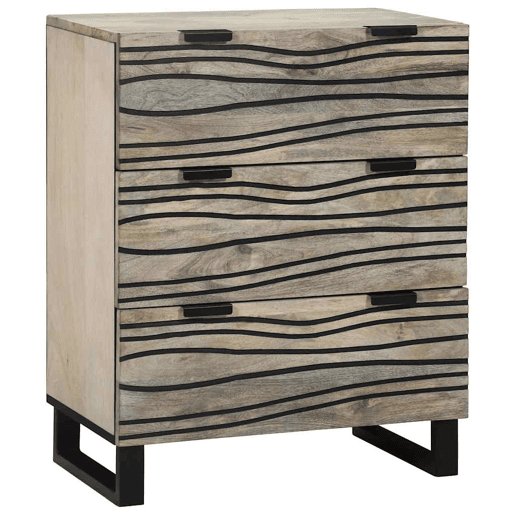 Conjunto de Bufete - Móvei de apoios com gaveta 2 pcs Branco 60 x 33,5 x 75 cm pt5349