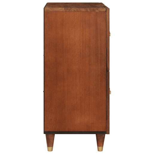 Bufete - Móvei de apoio Castanho 60 x 33,5 x 75 cm Madeira de manga maciça pt4762