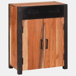 Bufete - Móvei de apoio Castanho 55 x 30 x 75 cm Madeira Sólida de Acácia pt4749